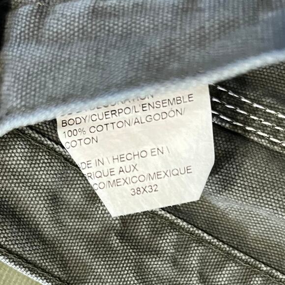 Dickies Military Green Carpenter Workwear Pants 36Wx31L - Picture 3 of 6